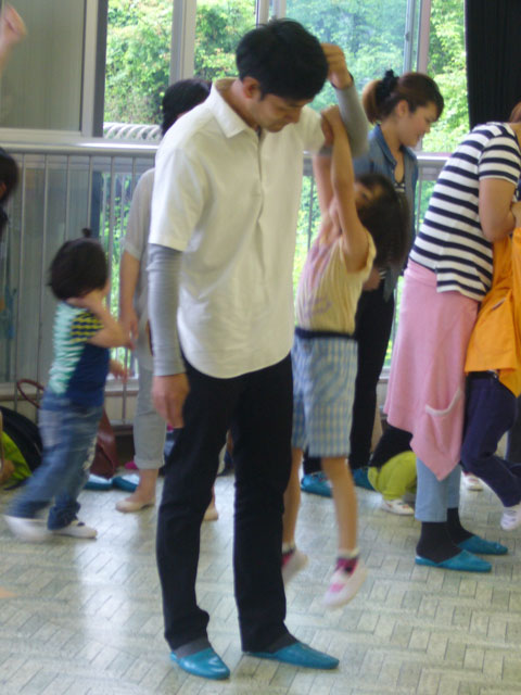 親子体操教室(山県市立みやま保育園)