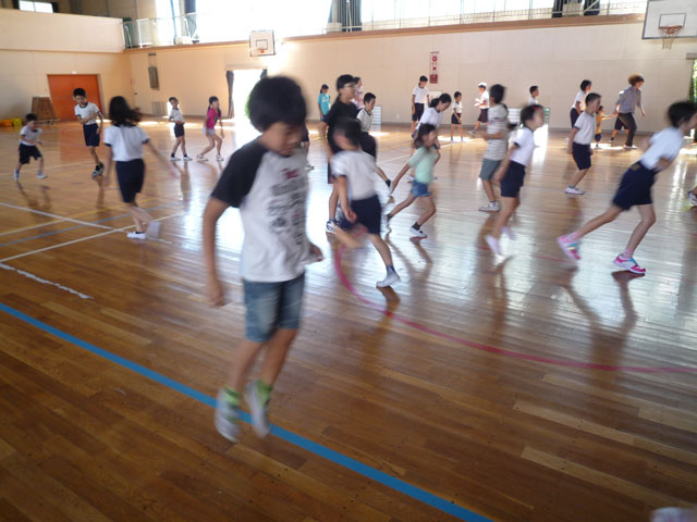 運動教室(大垣市赤坂学区子ども会育成連絡協議会)