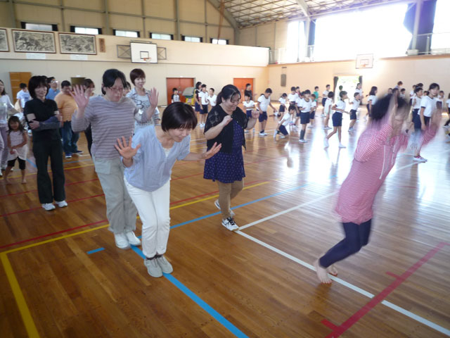 運動教室(大垣市赤坂学区子ども会育成連絡協議会)