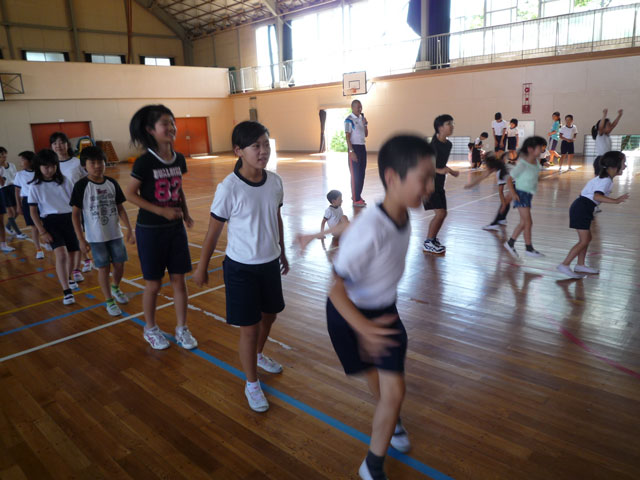 運動教室(大垣市赤坂学区子ども会育成連絡協議会)