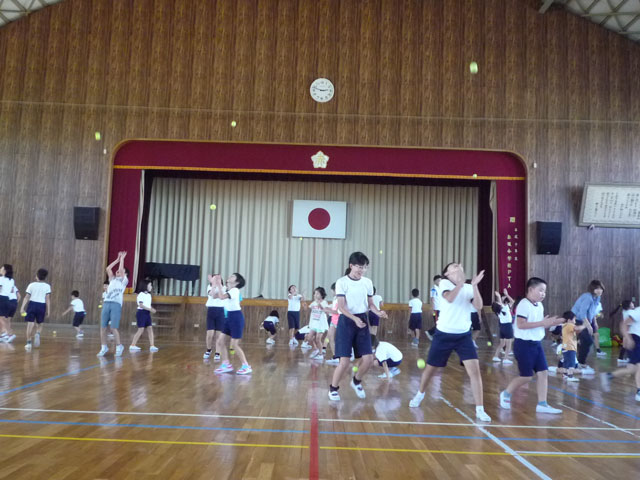 運動教室(大垣市赤坂学区子ども会育成連絡協議会)