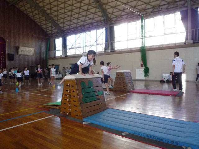 運動教室(大垣市赤坂学区子ども会育成連絡協議会)