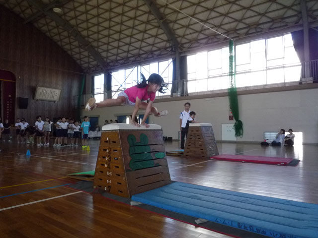 運動教室(大垣市赤坂学区子ども会育成連絡協議会)