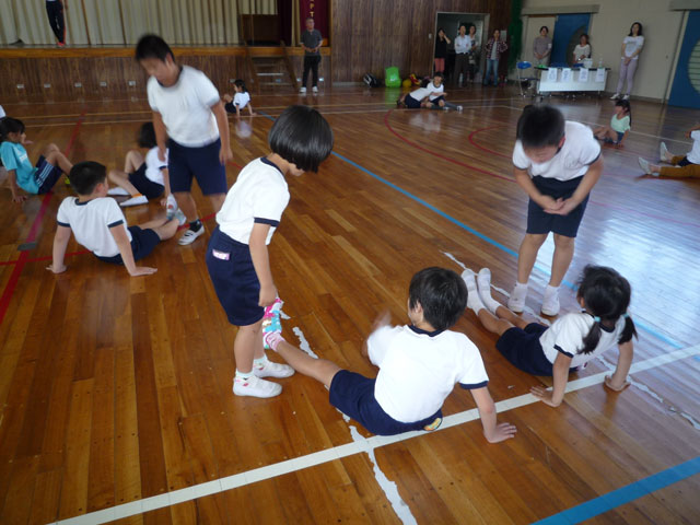 運動教室(大垣市赤坂学区子ども会育成連絡協議会)