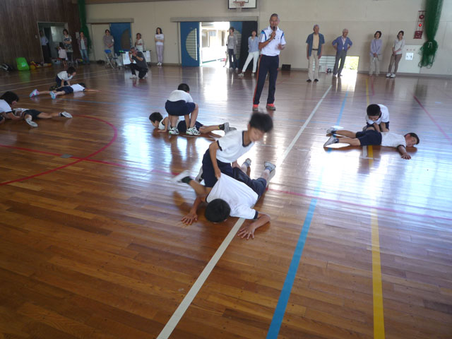 運動教室(大垣市赤坂学区子ども会育成連絡協議会)
