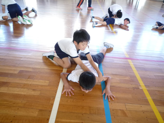 運動教室(大垣市赤坂学区子ども会育成連絡協議会)