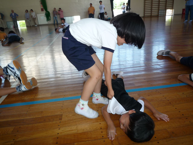 運動教室(大垣市赤坂学区子ども会育成連絡協議会)