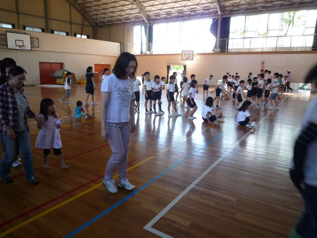 運動教室(大垣市赤坂学区子ども会育成連絡協議会)