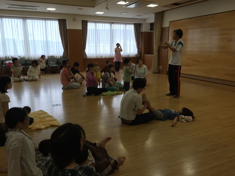 未就園児親子体操教室(知多市子育て支援センター)