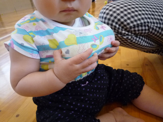 未就園児親子体操教室(大垣市立牧田保育園地域子育て支援センター)