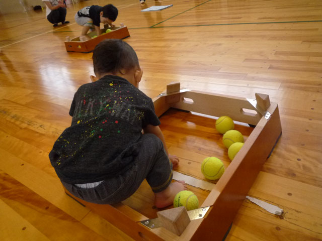 未就園児親子体操教室(大垣市立牧田保育園地域子育て支援センター)