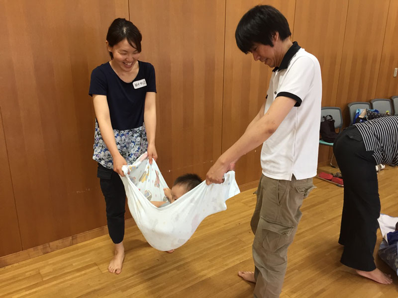 未就園児親子体操教室(知多市子育て支援センター)