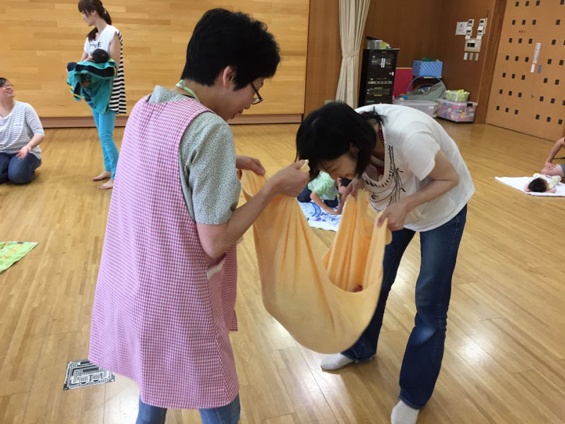 未就園児親子体操教室(知多市子育て支援センター)