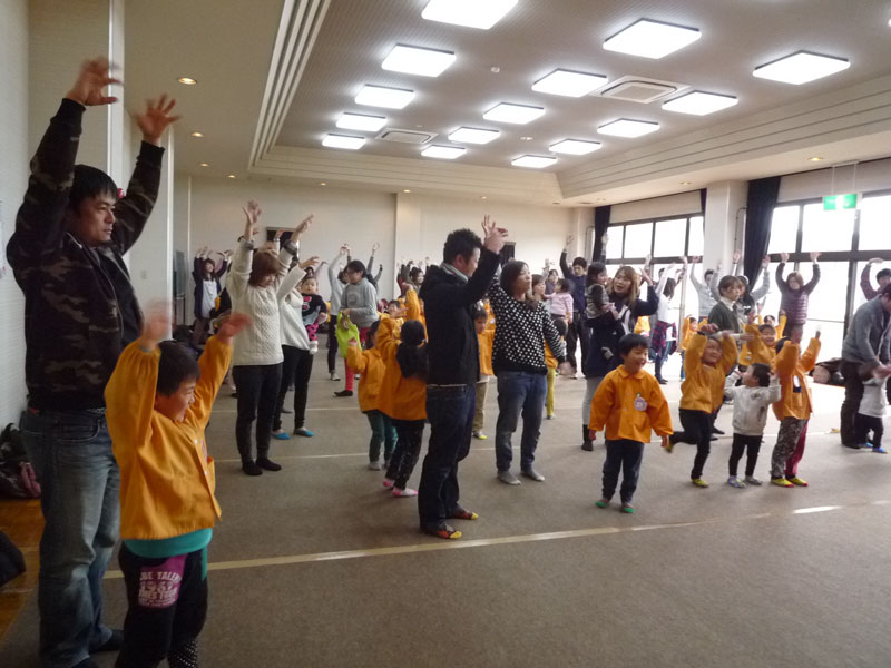 親子体操教室(山県市立大桜保育園)