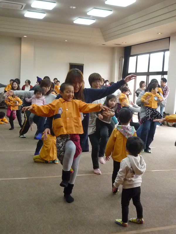 親子体操教室(山県市立大桜保育園)