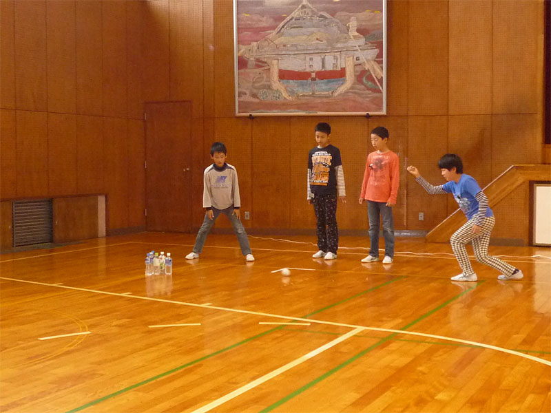 レクリエーション指導(刈谷市立日高小学校)