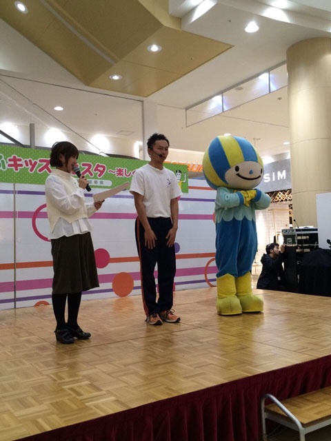 イオン各務原店 親子体操(第三回岐阜キッズフェスタ)