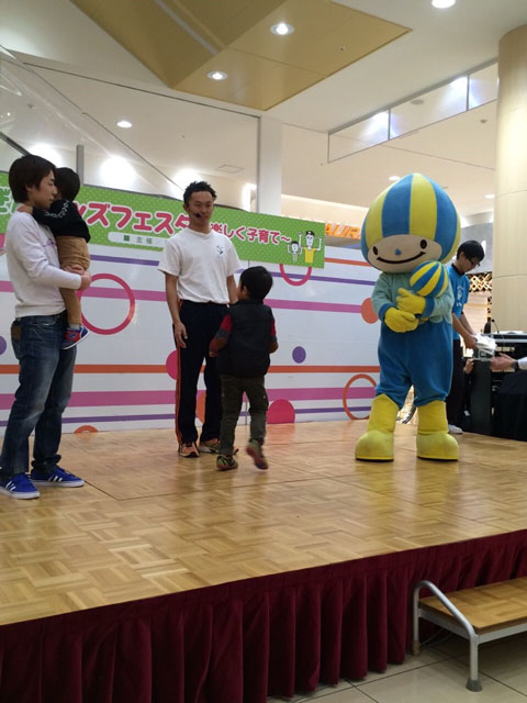 イオン各務原店 親子体操(第三回岐阜キッズフェスタ)