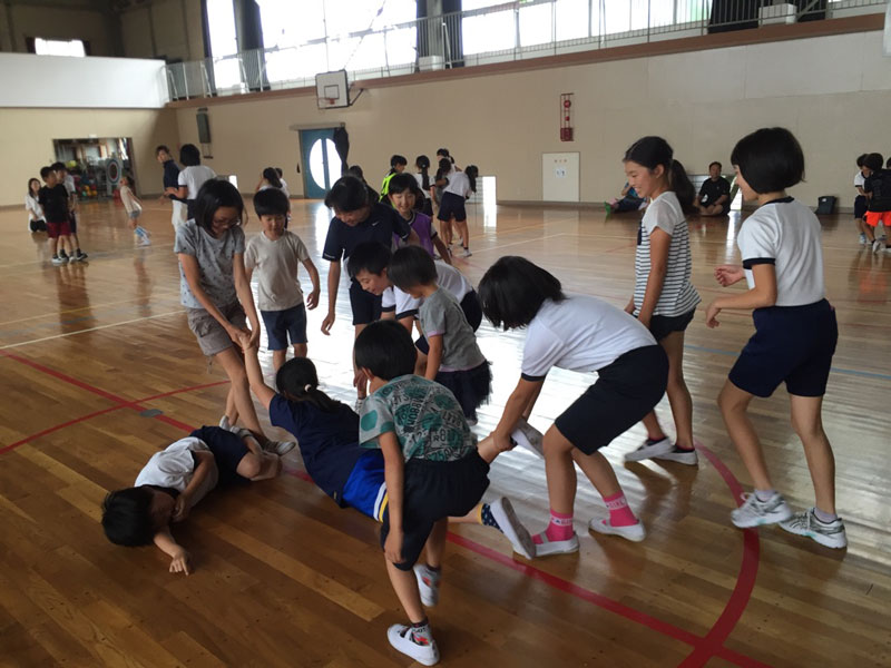 運動教室(大垣市赤坂学区子ども会育成連絡協議会)