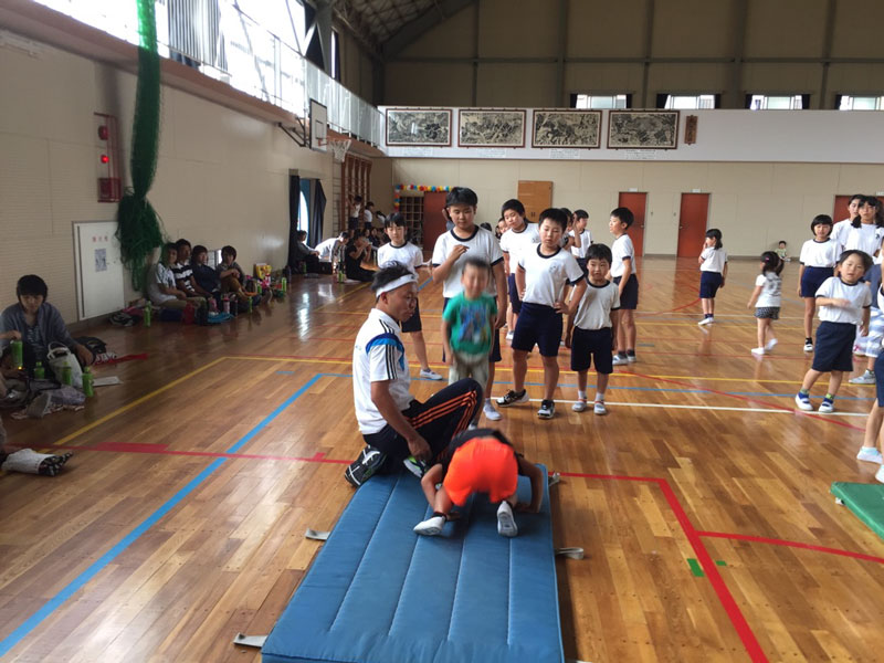 運動教室(大垣市赤坂学区子ども会育成連絡協議会)