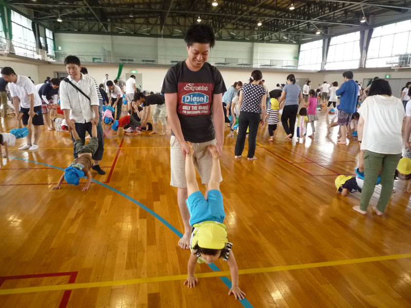親子体操教室(大垣ひかり保育園)