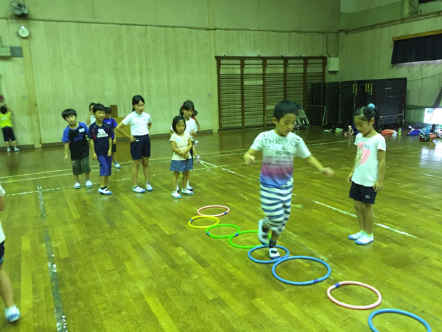 かけっこ・縄跳び教室(高富中央公民館)