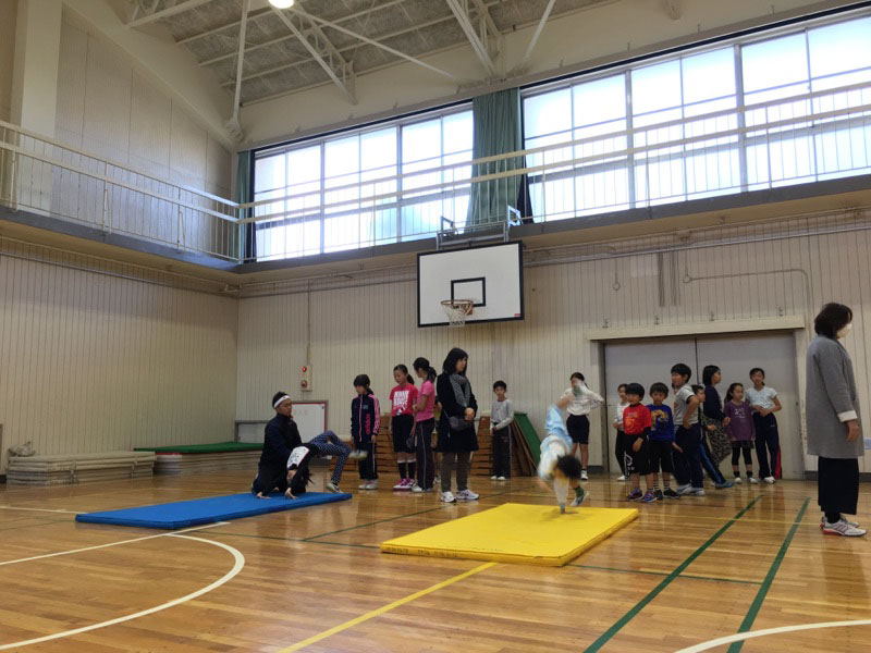 体育教室(名古屋市立汐路小学校)