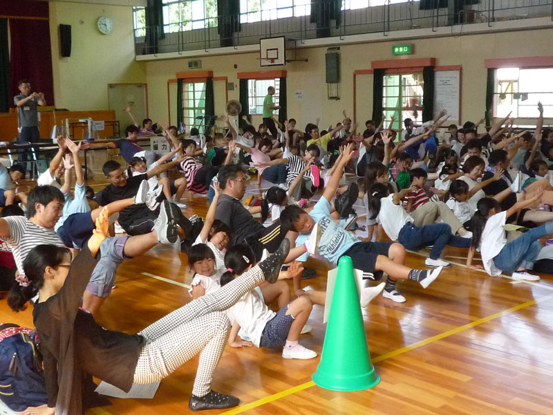 運動イベントプロデュース(益富地区PTAふれあい講演会)