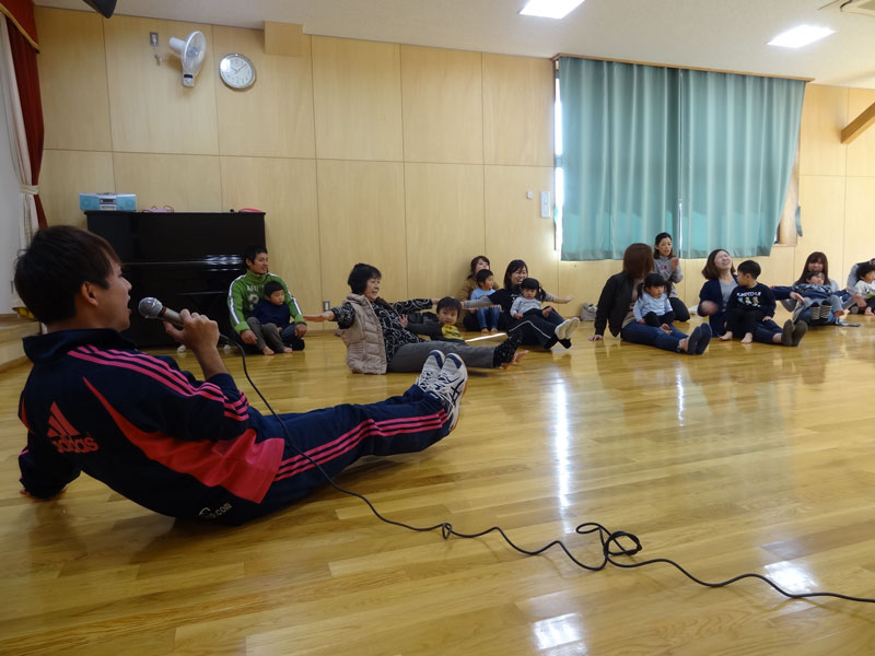 親子体操教室(関市富野保育園)