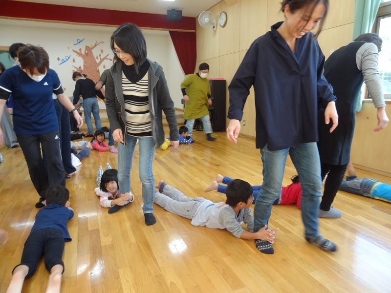 親子体操教室(関市富野保育園)