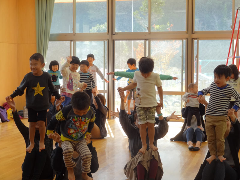 親子体操教室(関市富野保育園)