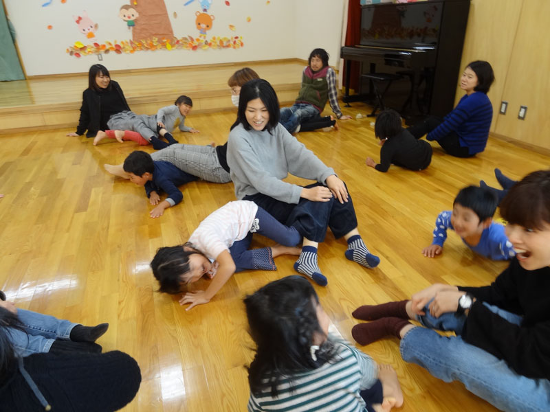 親子体操教室(関市富野保育園)