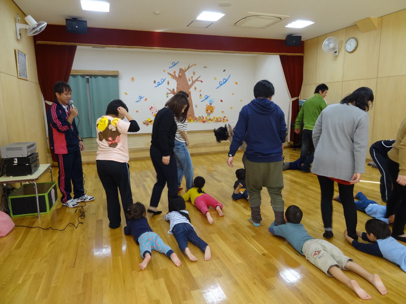 親子体操教室(関市富野保育園)