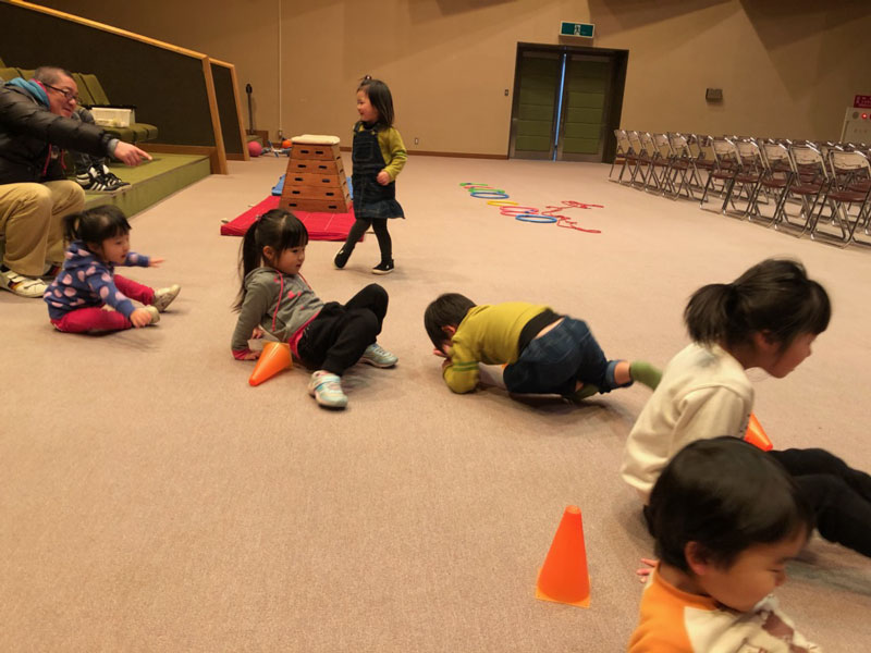 イクメン子どもの体力づくり講座 (美山中央公民館)