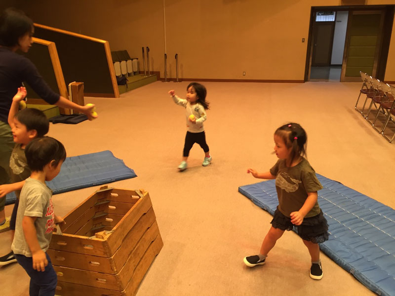 イクメン子どもの体力づくり講座 (美山中央公民館)