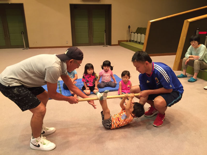 イクメン子どもの体力づくり講座 (美山中央公民館)
