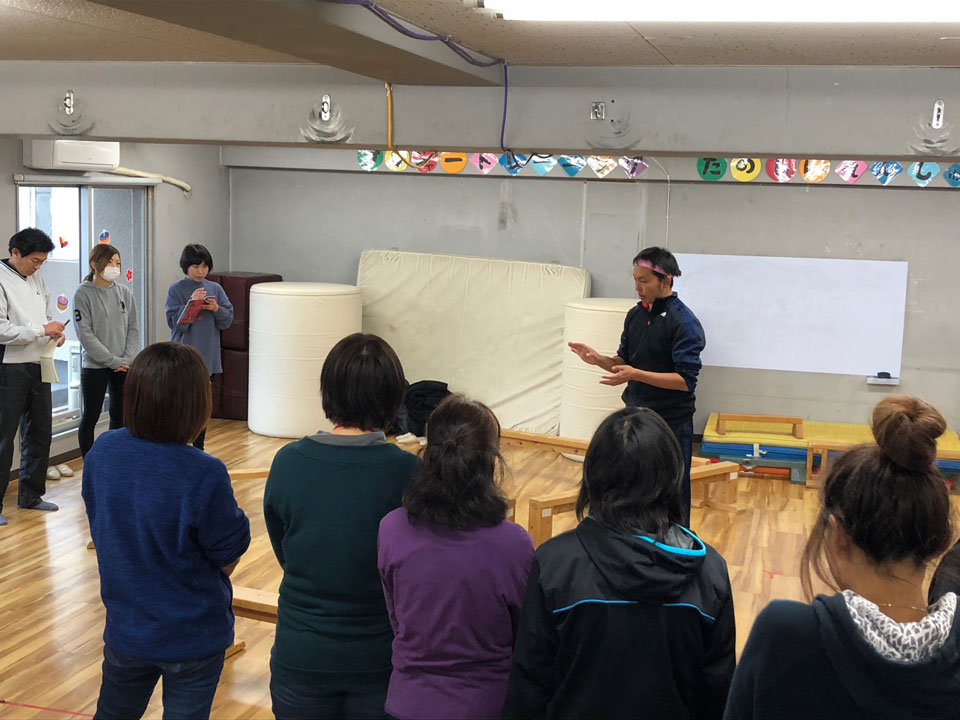 運動療育指導者研修(障がい児成長支援協会)