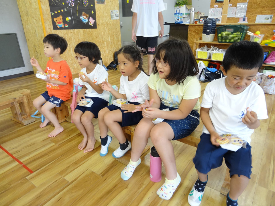夏休み1日お預かり保育