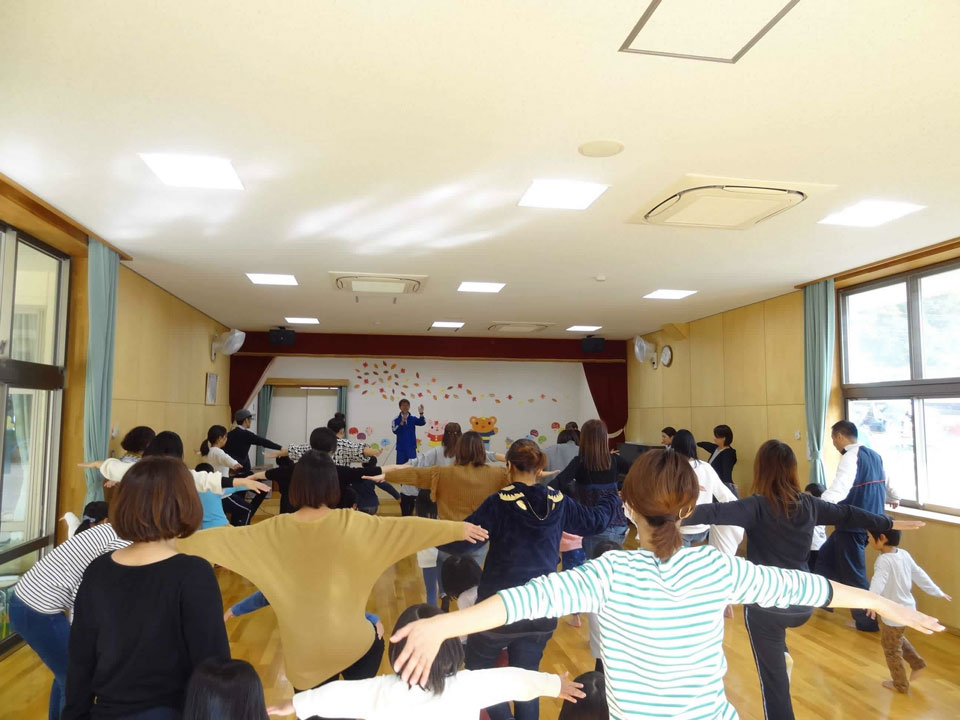 親子体操教室（関市富野保育園）