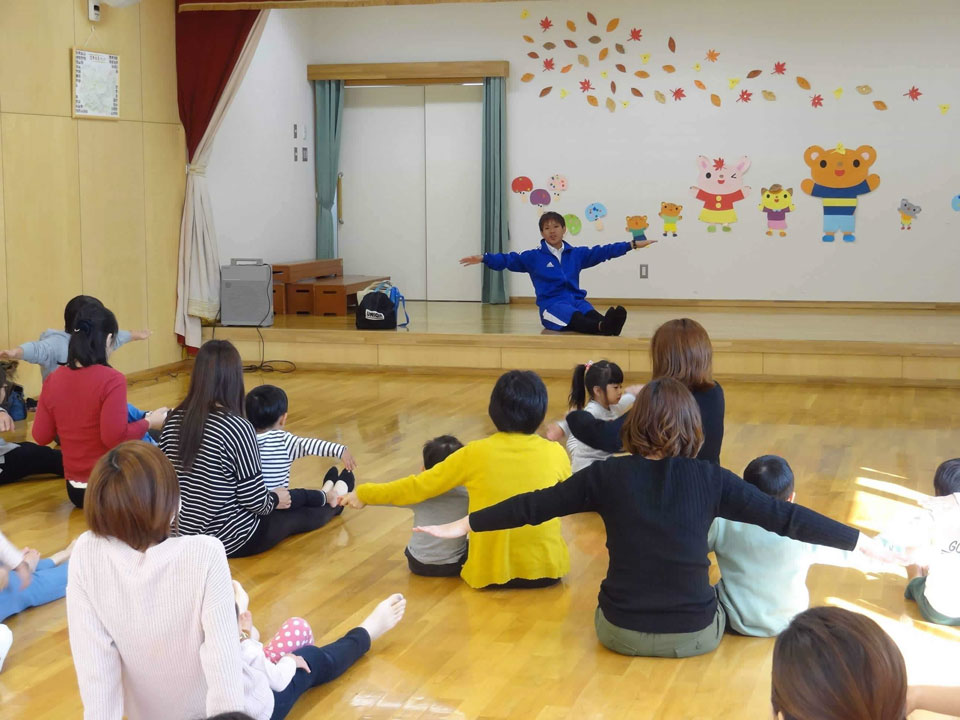 親子体操教室（関市富野保育園）