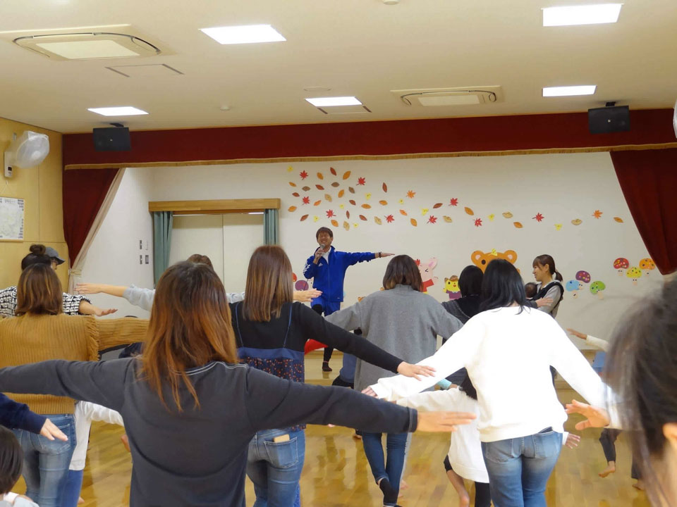 親子体操教室（関市富野保育園）
