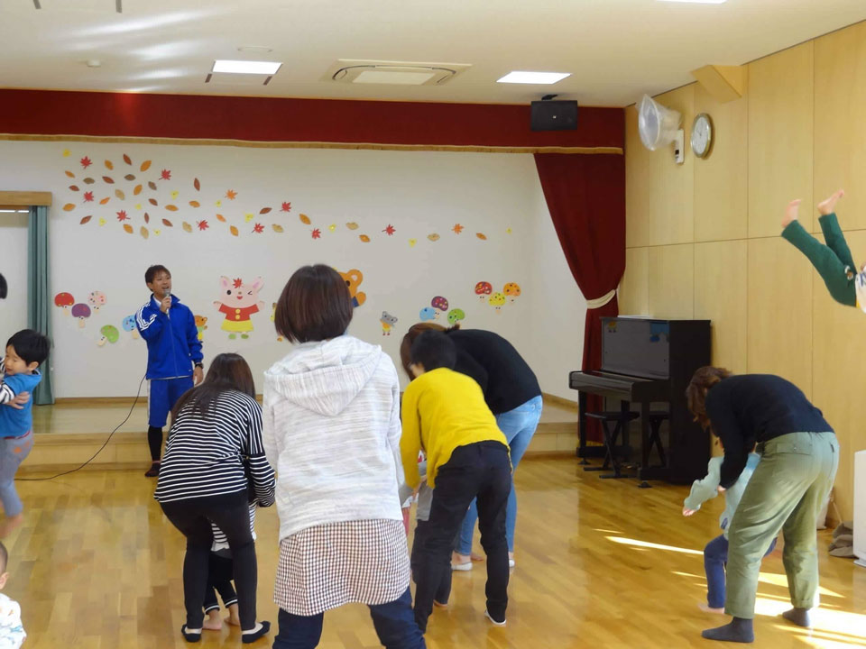 親子体操教室（関市富野保育園）