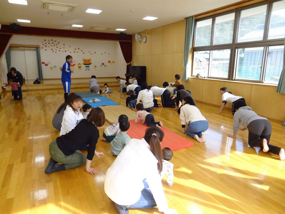 親子体操教室（関市富野保育園）