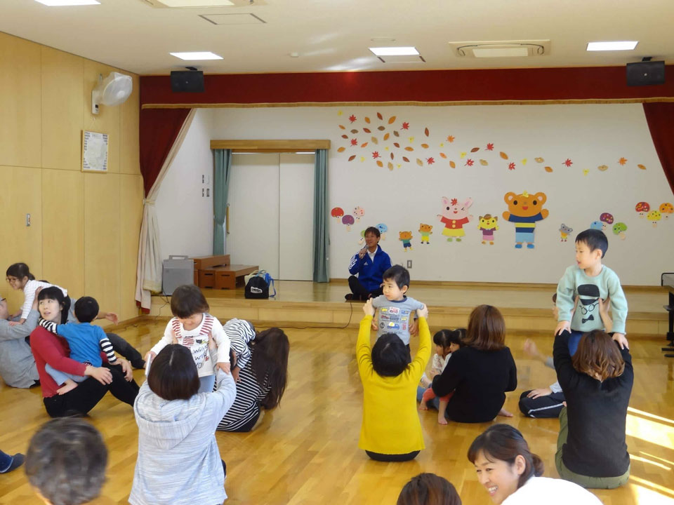 親子体操教室（関市富野保育園）