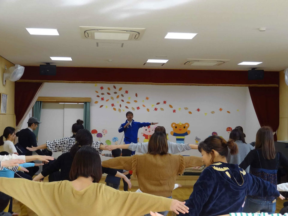親子体操教室（関市富野保育園）