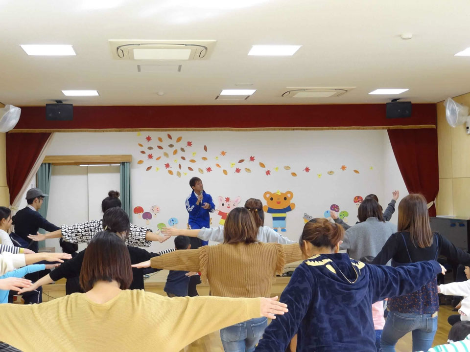 親子体操教室（関市富野保育園）