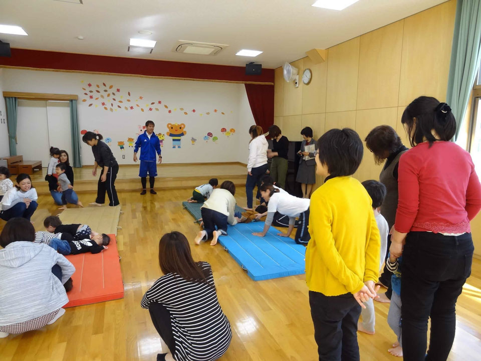 親子体操教室（関市富野保育園）