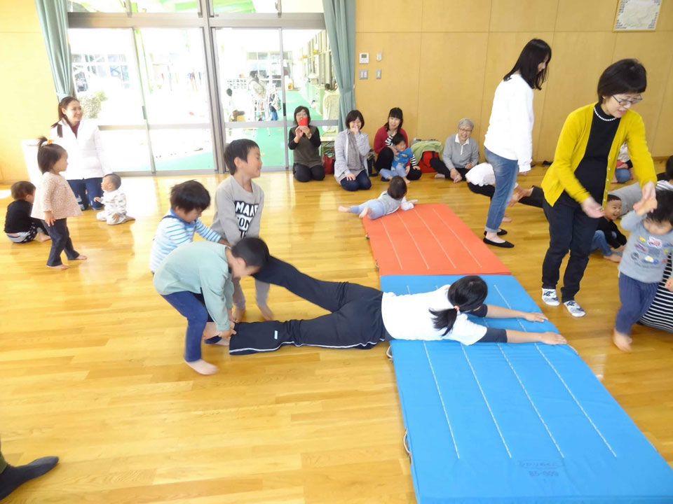 親子体操教室（関市富野保育園）