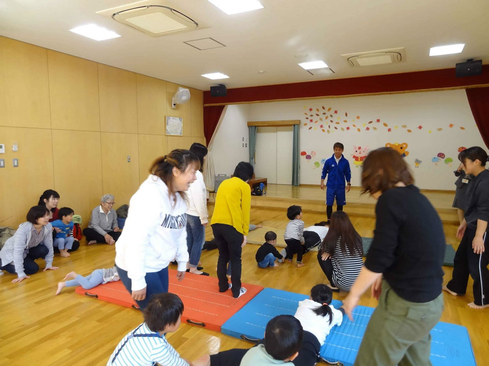 親子体操教室（関市富野保育園）