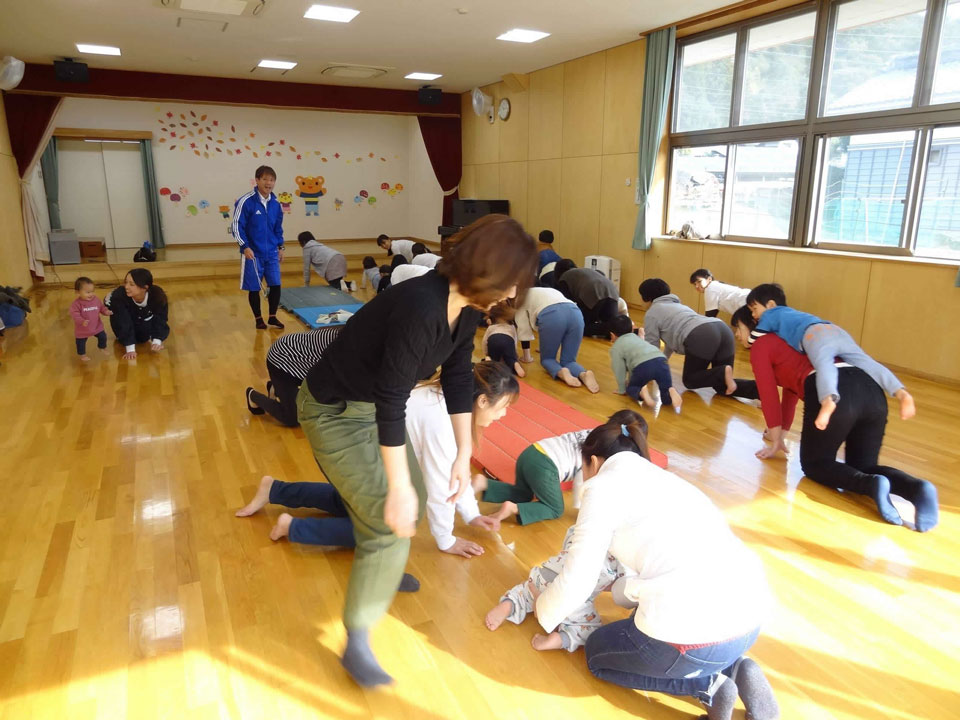 親子体操教室（関市富野保育園）